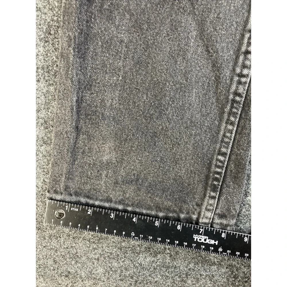 Wrangler Cowboy Cut Original Fit Black Jeans Mens 34x30 13MWZWK Heavyweight